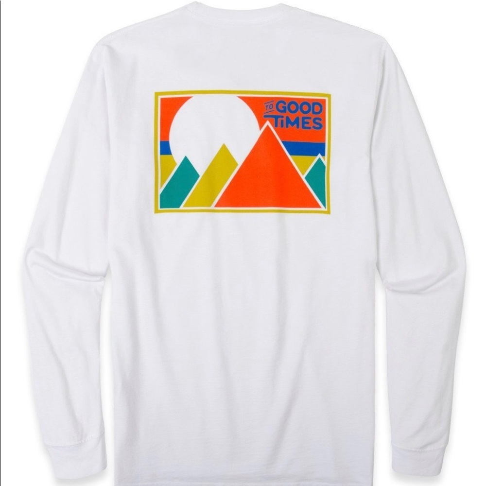 Rowdy Gentleman “To Good Times” Long Sleeve Tshirt